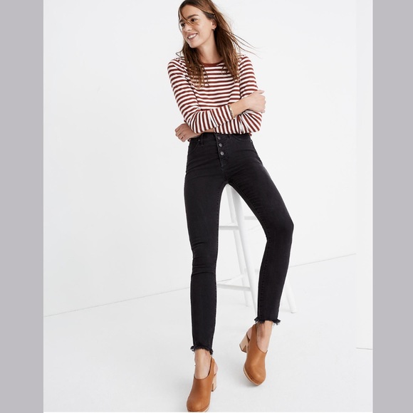 Madewell Button Up Jeans - Picture 2 of 9